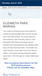 Mobile Screenshot of elizabethparkmarina.com